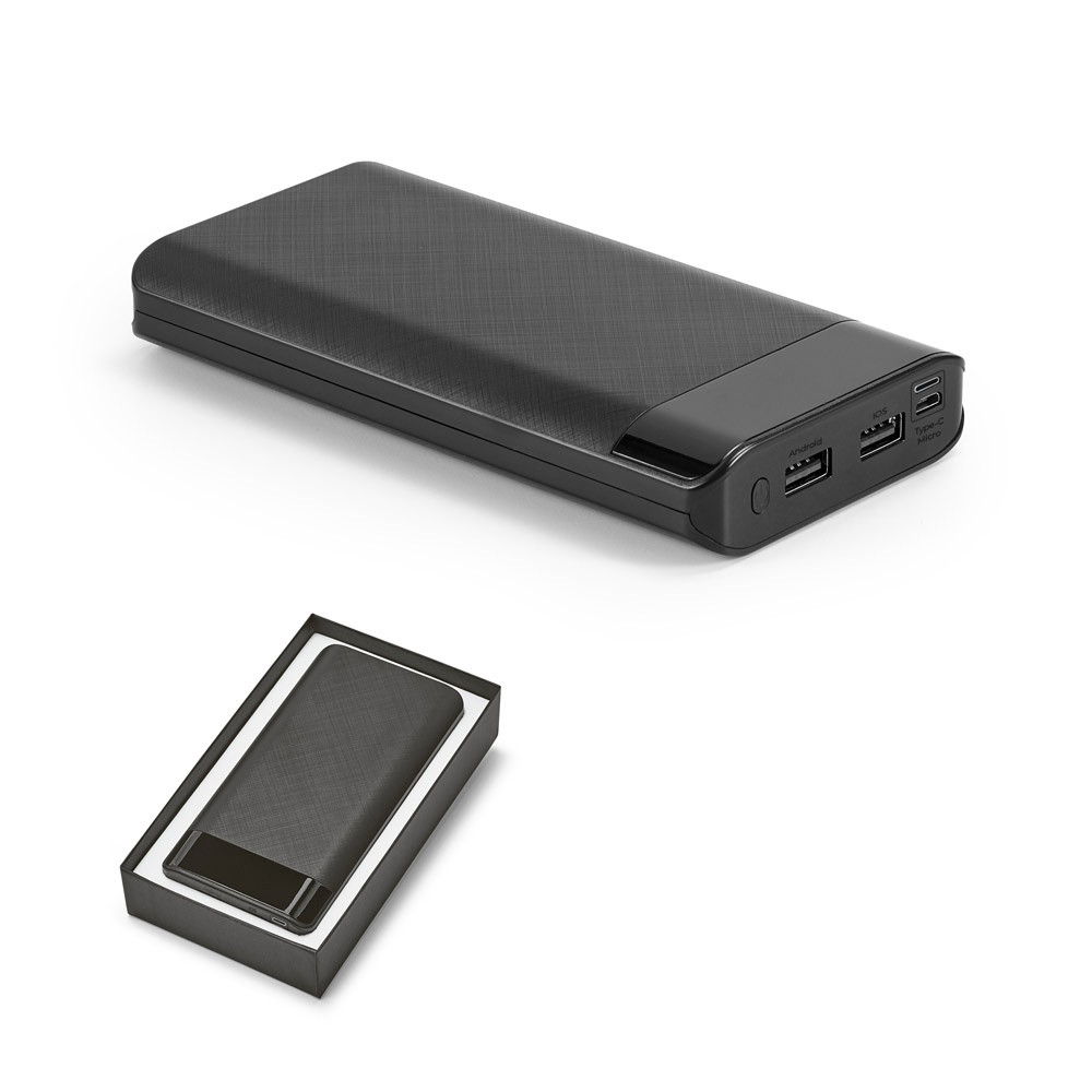 Product Image for RAMAN. Power bank 16'000 mAh με οθόνη ABS