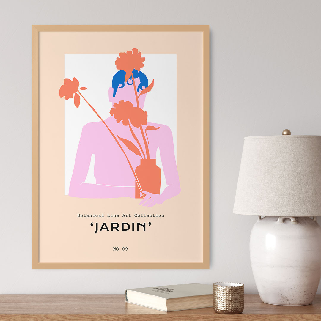 Product Image for Line Art Jardin No. 09