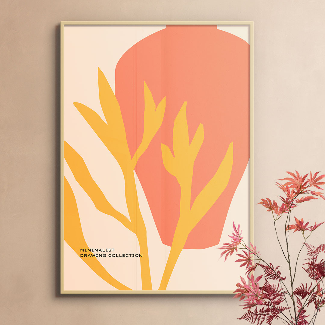 Product Image for Minimalist Autumn Branch & Urn