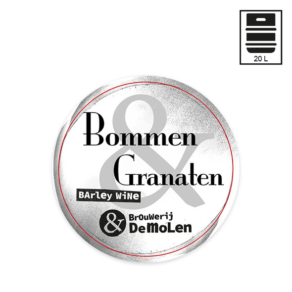 De Molen Bommen&Granaten 20Lt KK