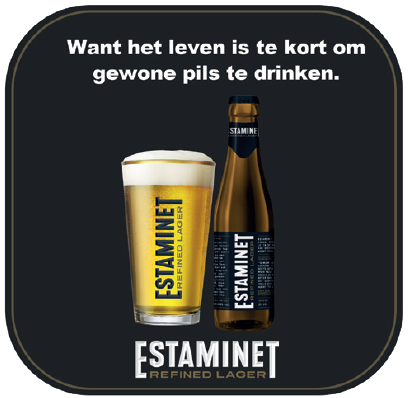 Estaminet Sottobicchiere (100 Pz)