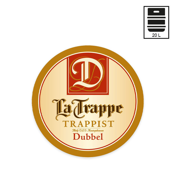 La Trappe Dubbel 20Lt ACCIAIO