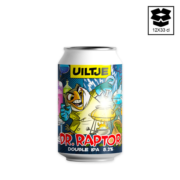 Uiltje Dr Raptor 12x330ml LATT