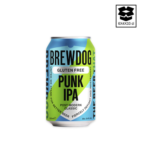 BrewDog Punk IPA Gluten Free 6x4x330ml LATT
