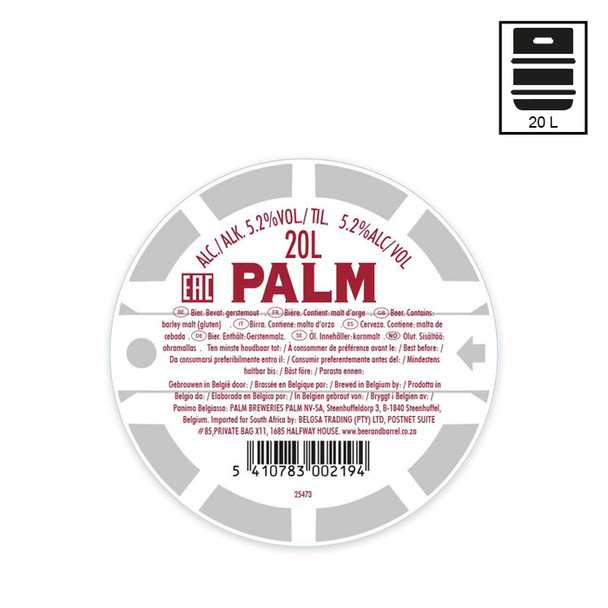 Palm Classic 20Lt ACCIAIO