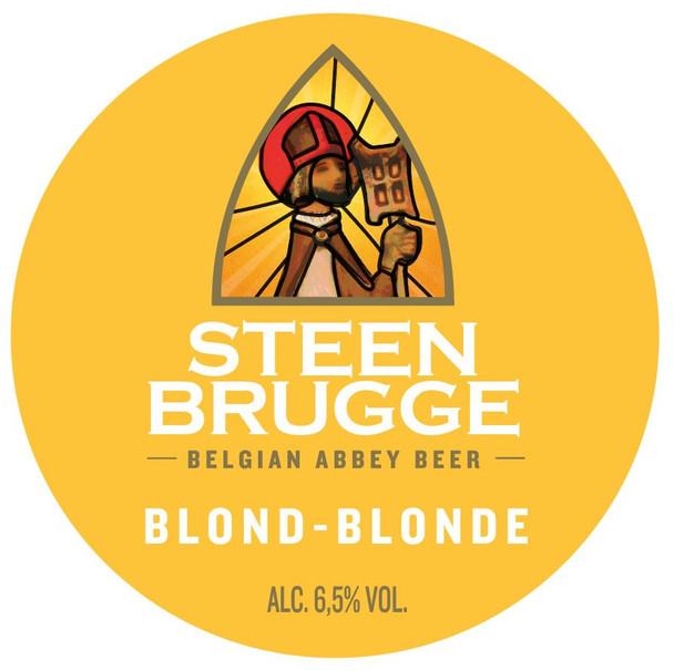 Steenbrugge Blonde Medaglione 3D-Gel Rotondo (80mm)