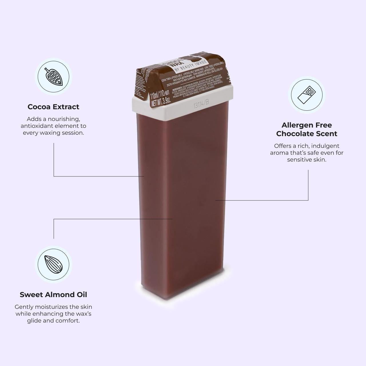 Chocolate Wax Hair Removal | Cocoa Butter | Beauty Image USA