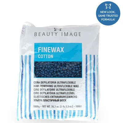  Cotton Blue Hard Wax Beads 
