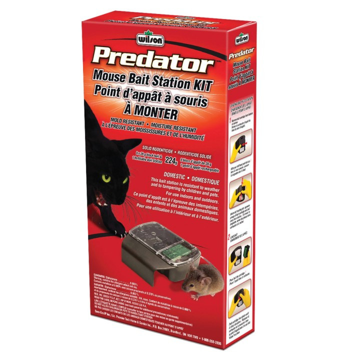 Block Mouse Wilson Predator Mouse Block Kit Reusable Station - 100 Mile Feed ...