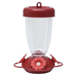 Hummingbird Feeder Plastic Top Fill 16oz
