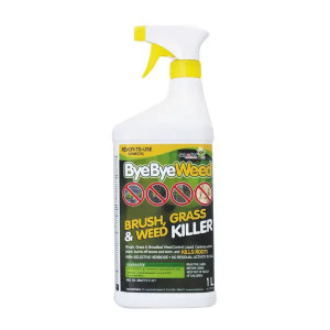 Bye Bye Weed Brush Grass & Weed Killer RTU 1L