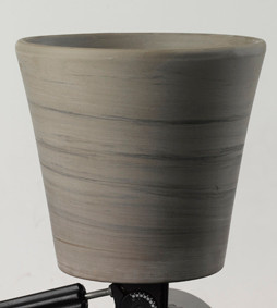 Vasum GRAFITE 21cm Clay Planter Pot