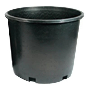 Nursery Hard Wall Pot Black 2 Gallon