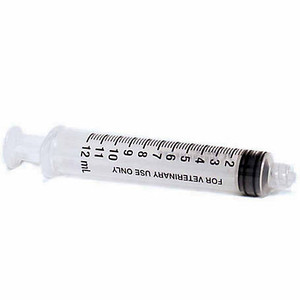 ideal disposable syringe LUER LOCK 12cc animal   034-081/80319