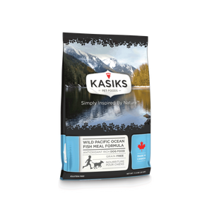 Kasiks Grain Free Wild Pacific Ocean Fish Meal Dog Food 25LB