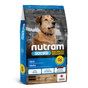 Nutram Sound S6 Adult 11.4 Kg