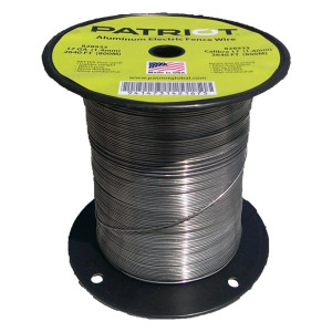 Patriot Electric Fence Wire Roll 17 Gauge X 2640'