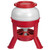 Poultry Feeder 45LB Dome - red