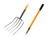 Holland Pro Manure Fork 5 Tine Long Handle