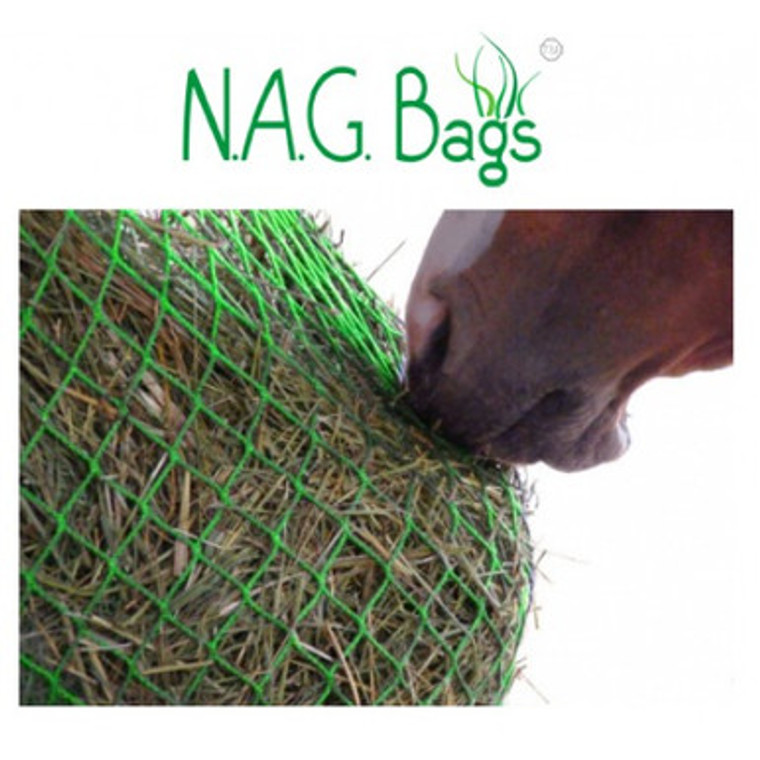 NAG BAG Round Bale 4x4 Slow Feeder 1.5" Hay Net Nag Bag