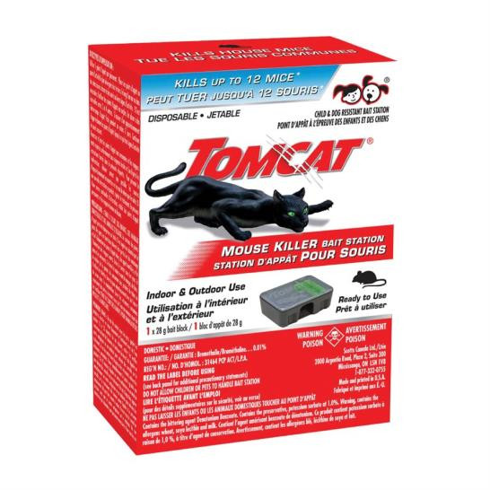 TomCat/Predator Mouse Disposable Bait Station 1x28g