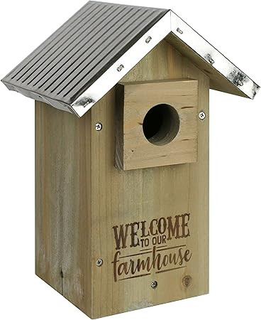Galvanized Bluebird House