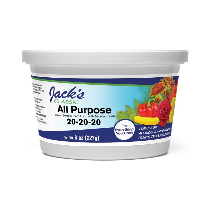 Jack's All Purpose 20-20-20 Fertilizer 8oz