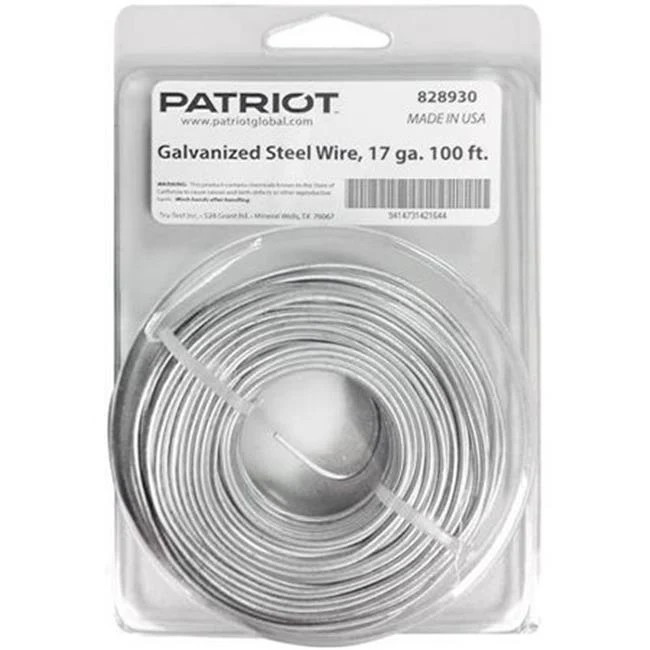 Patriot Steel Wire 17 Gauge 100'