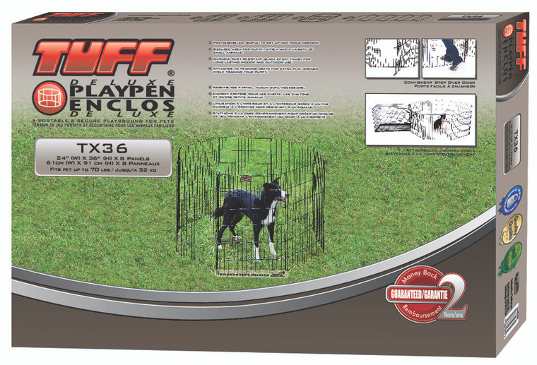 TX36 Exercise Pen w/door 36"