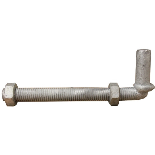 Gate Hanger Bolt W/Seat 5/8'' x 12''