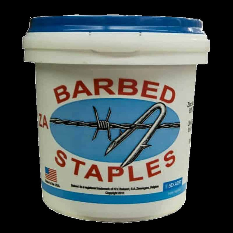 Fencing Staples 1 3/4" Barbed 30 Lbs