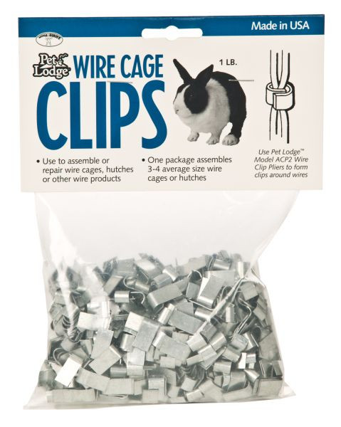 Wire Cage Clips 1 Lb Bag