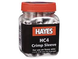 Crimping Sleeves HC4 8-10g  50 Pk