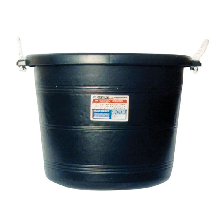 Tuff Stuff Muck Bucket 70Qt w/Handles