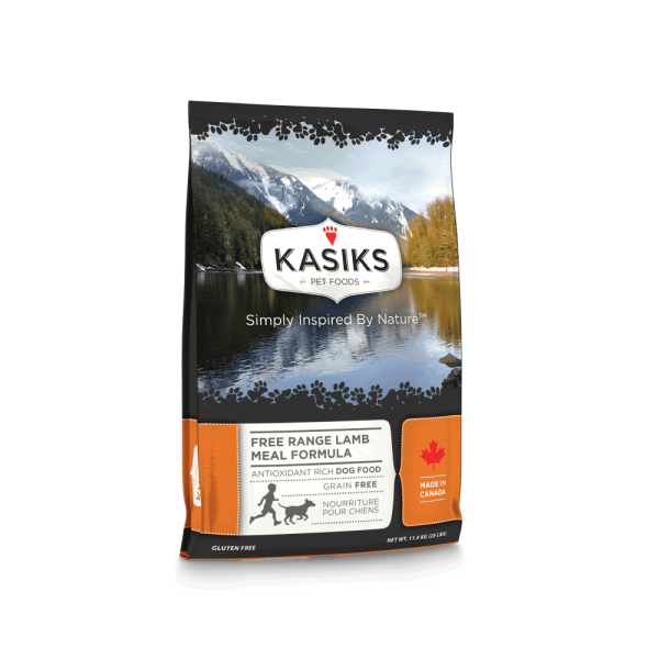 Kasiks Grain Free Lamb Dog Food 25 Lb