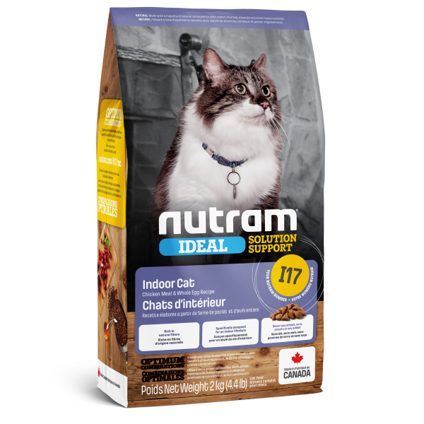 Nutram I17 Ideal Indoor  Cat 2 Kg