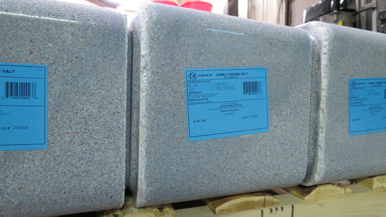 Agri Blok Colbalt Iodized Salt Block 20kg