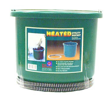 Heated Plastic Bucket 60 Watts 2 Gallon