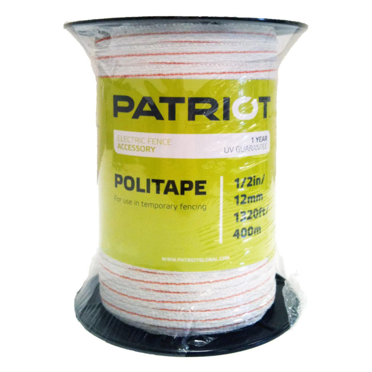 Patriot Politape Roll 1/2 Inch X 660'