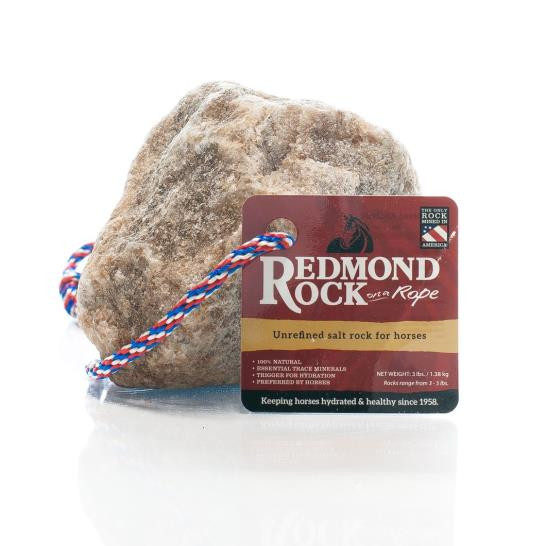 Redmond Rock 7Lb Unrefined Equine Salt Lick