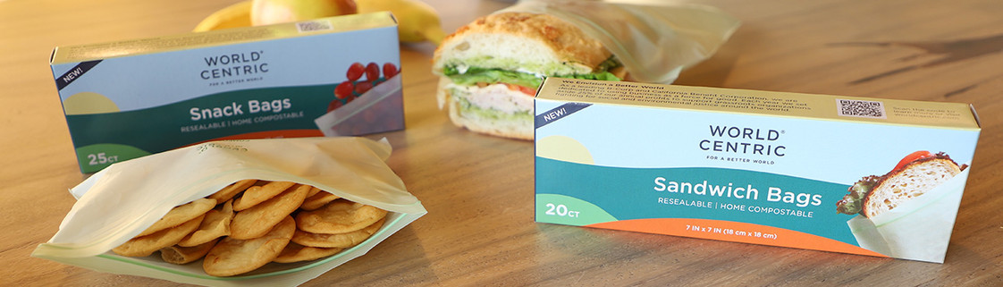 New Resealable Bags for Sandwiches and Snacks