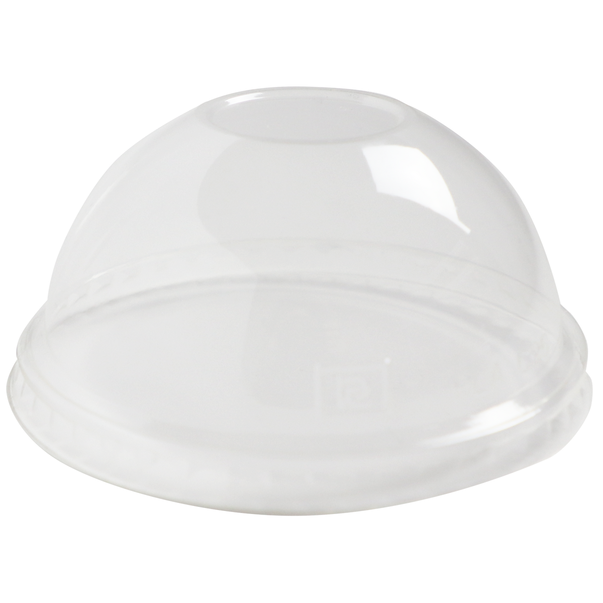 Dome Lid - 9 to 24 oz Cold Cups, Clear PLA