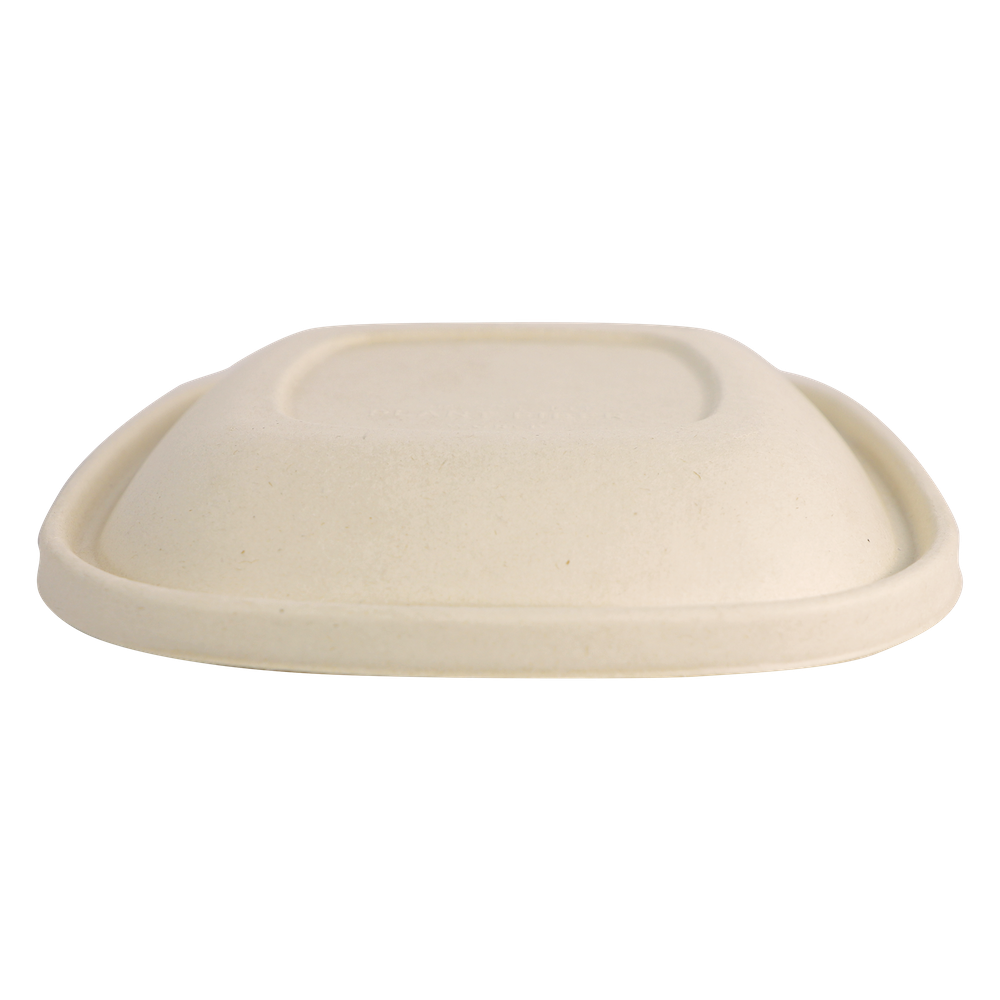 Fiber Lid - 24-48 oz Square Fiber Bowls
