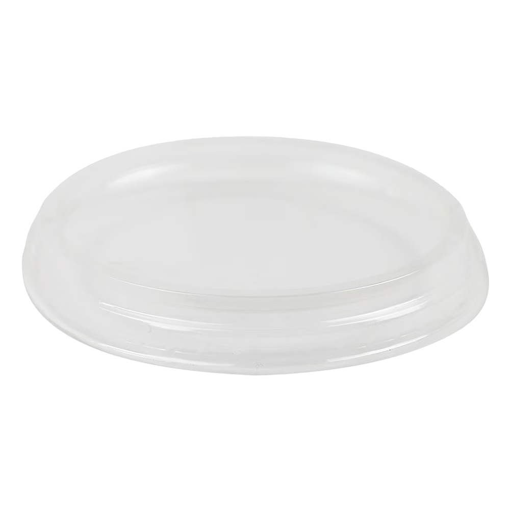Lid - 8-32 oz Round Deli Containers, Clear PLA