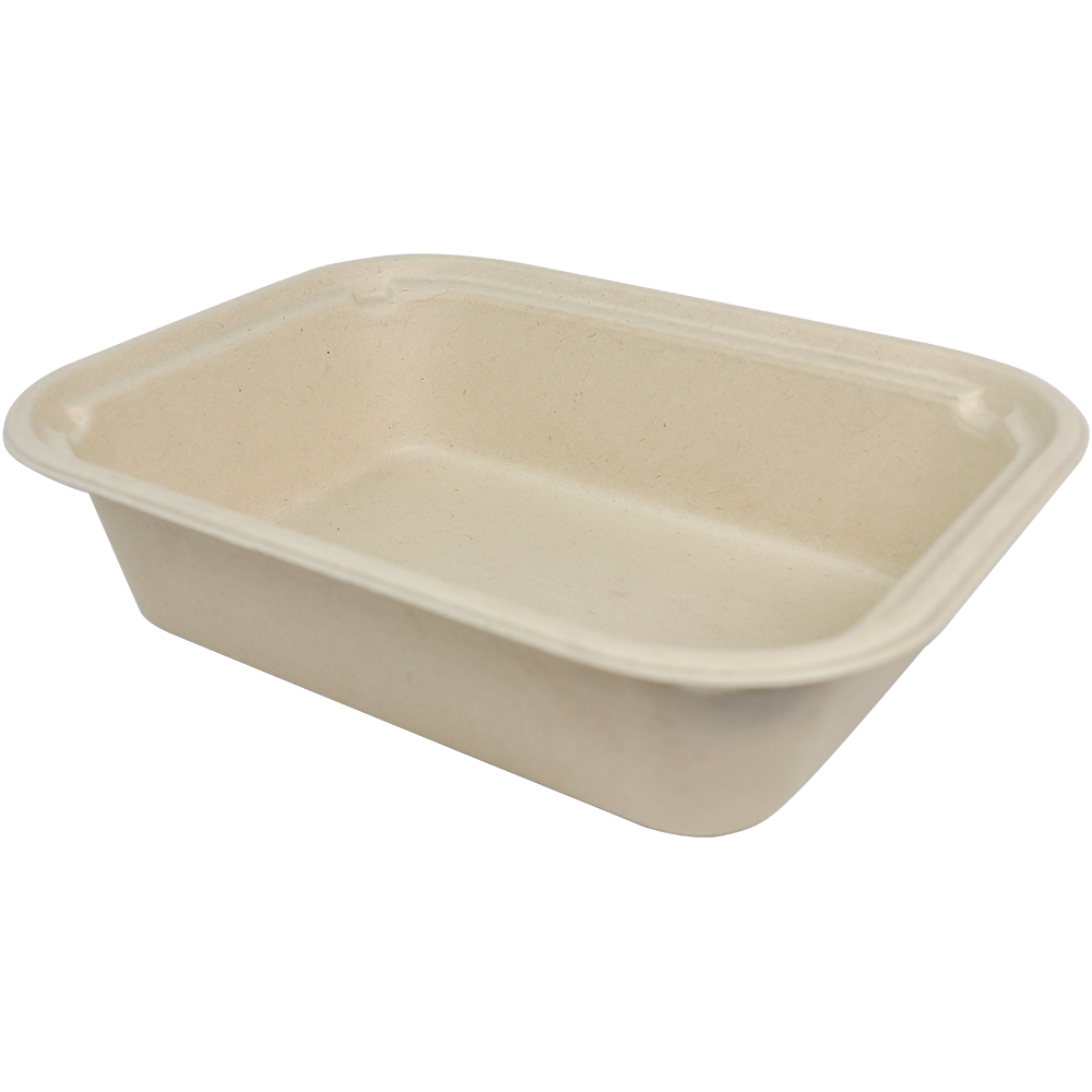 10x7.5x2.5" (60 oz) Fiber Container