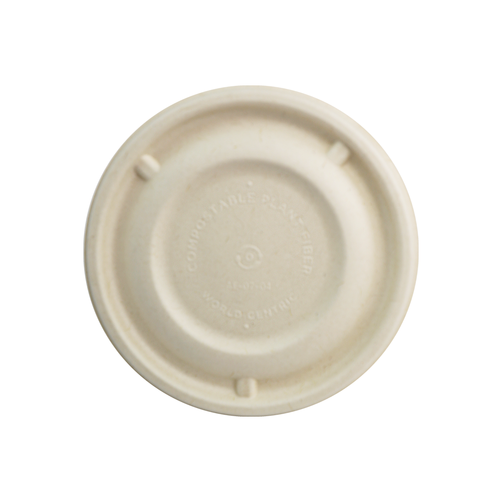 Fiber Lid - 12 oz Fiber Barrel Bowls