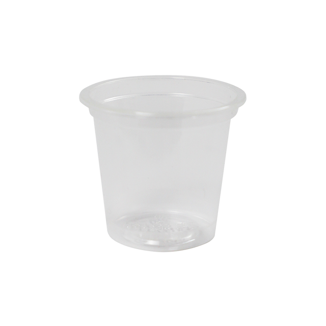 1 oz Portion Cup, Clear PLA