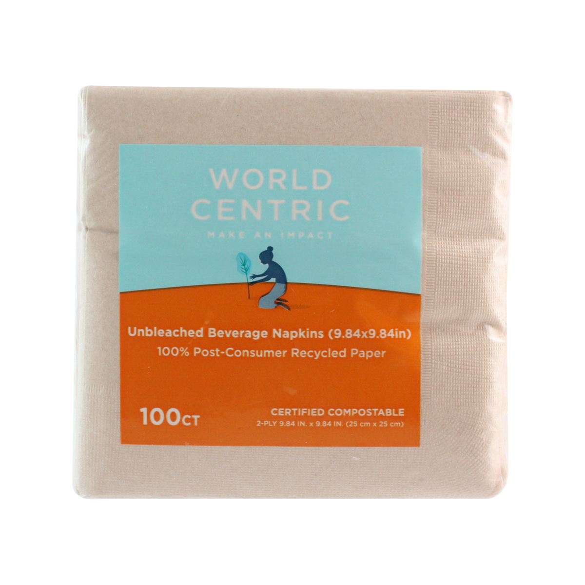 5x5" Square Beverage Napkins