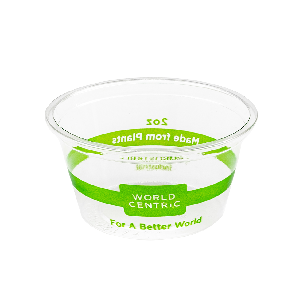 2 oz Portion Cup, Clear PLA