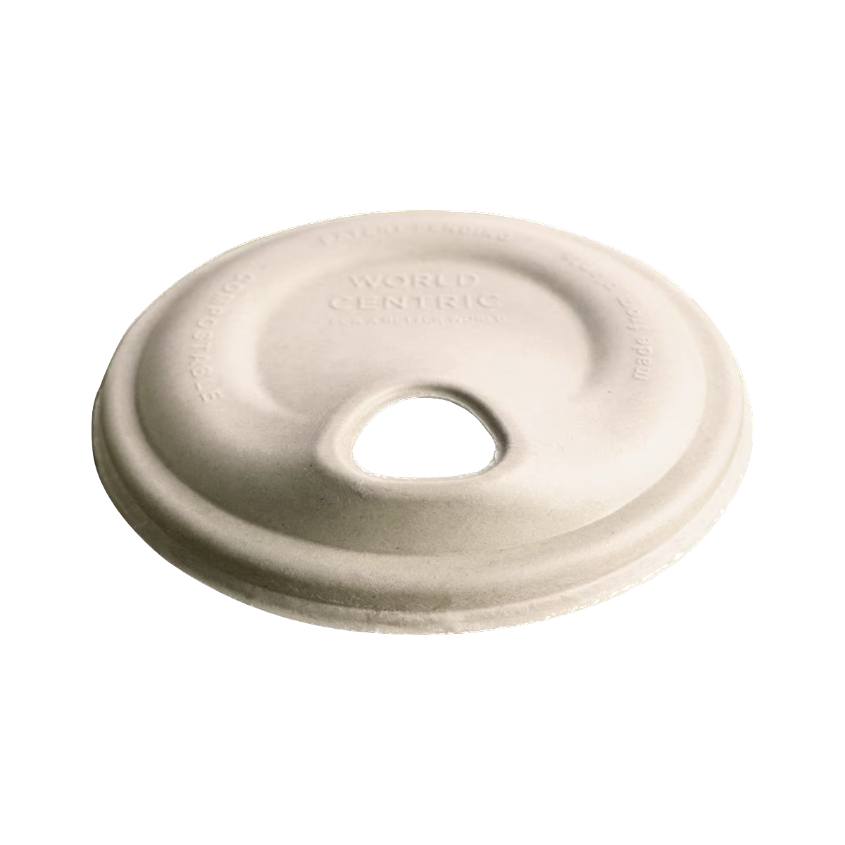 Fiber Sip Lid - 12-22 oz Paper Cold Cups